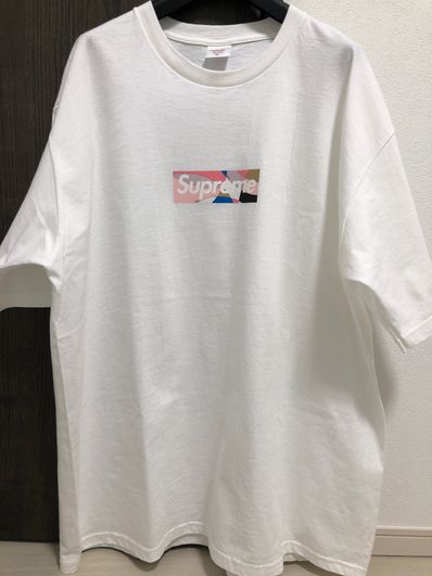Supreme / Emilio Pucci® Box Logo Tee "White/Pink"