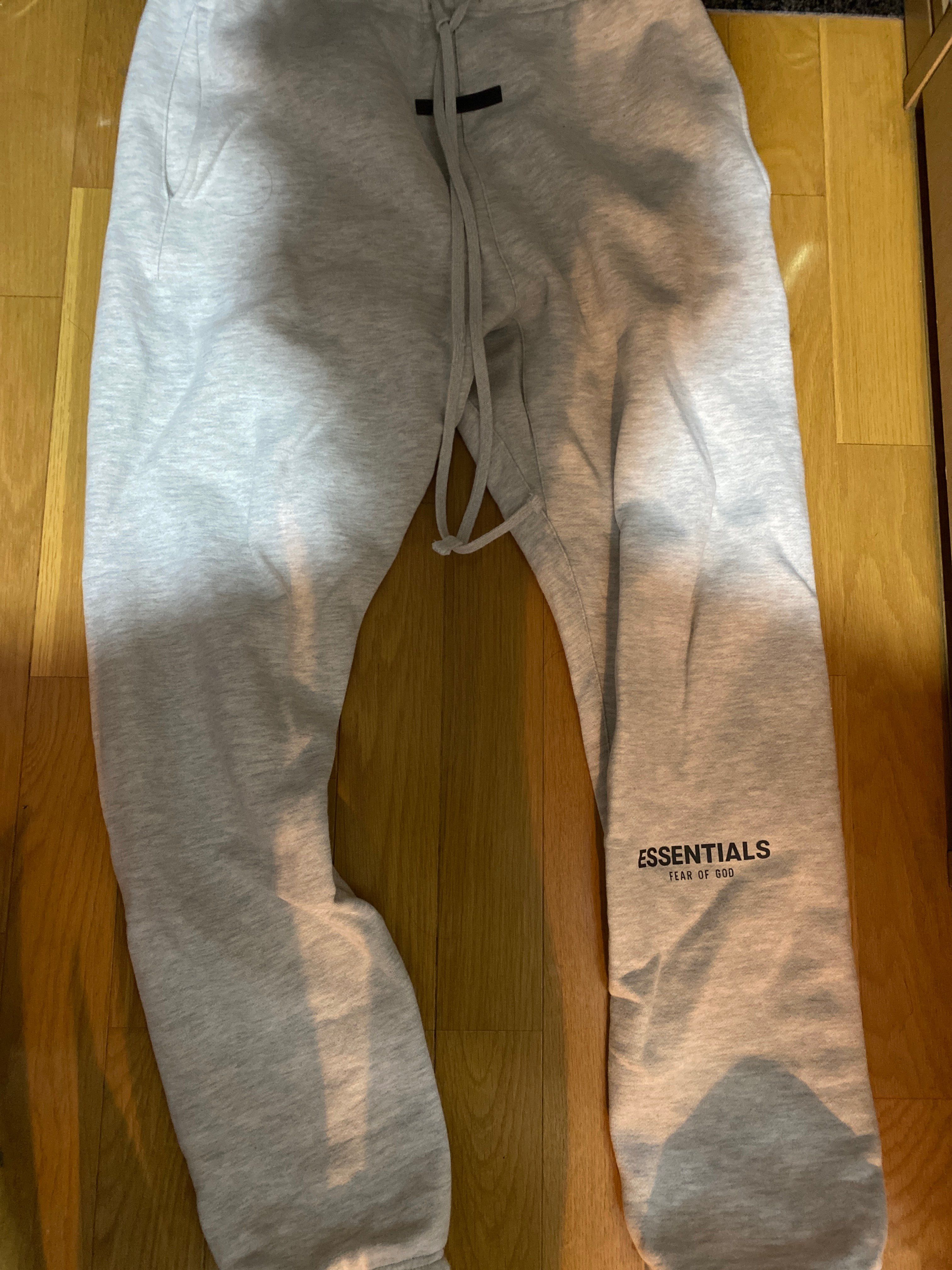 FEAR OF GOD ESSENTIALS SWEATPANT "Light Heather Oatmeal"