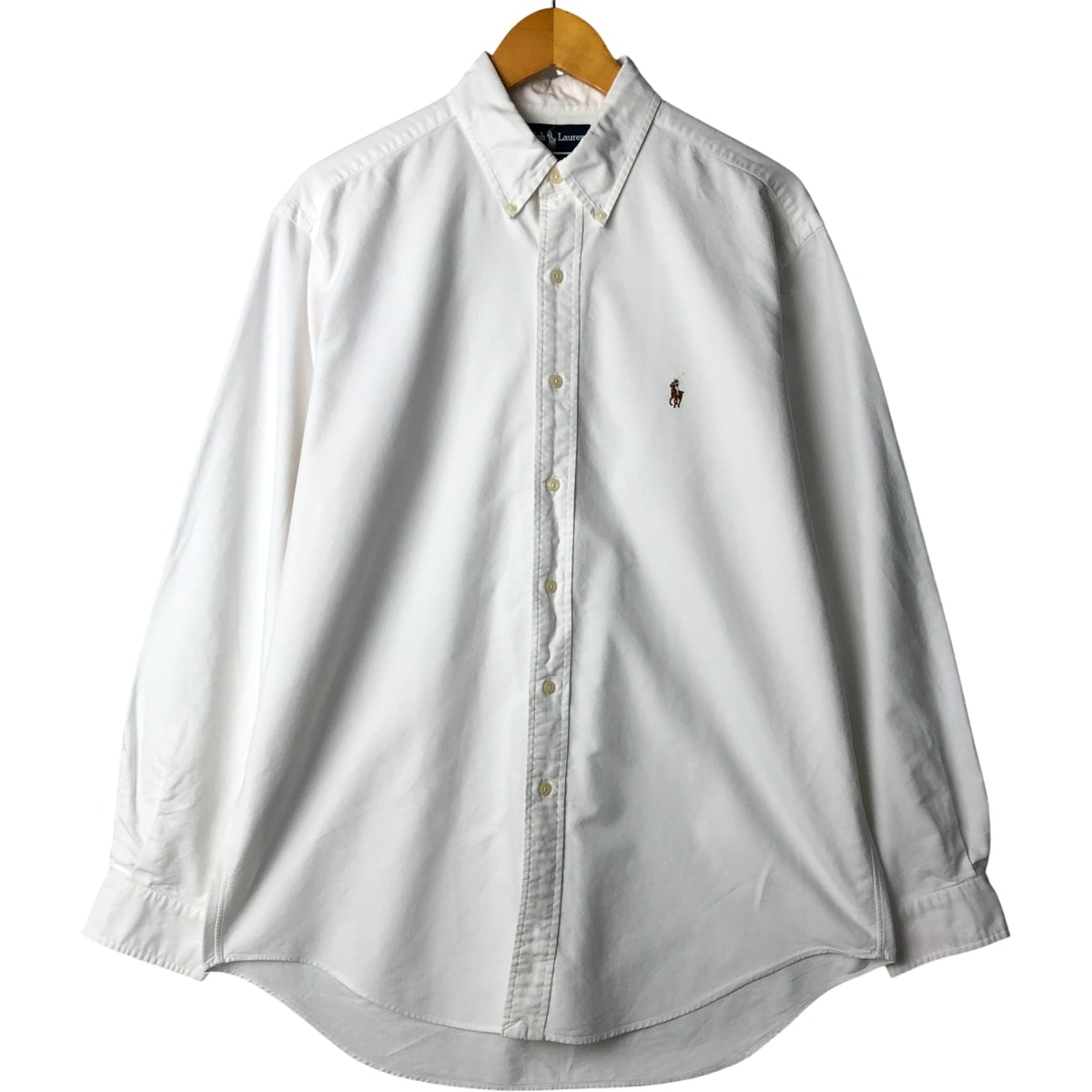 古着 ラルフローレン Ralph Lauren YARMOUTH 長袖 ボタンダウンシャツ メンズXL相当/eaa592529