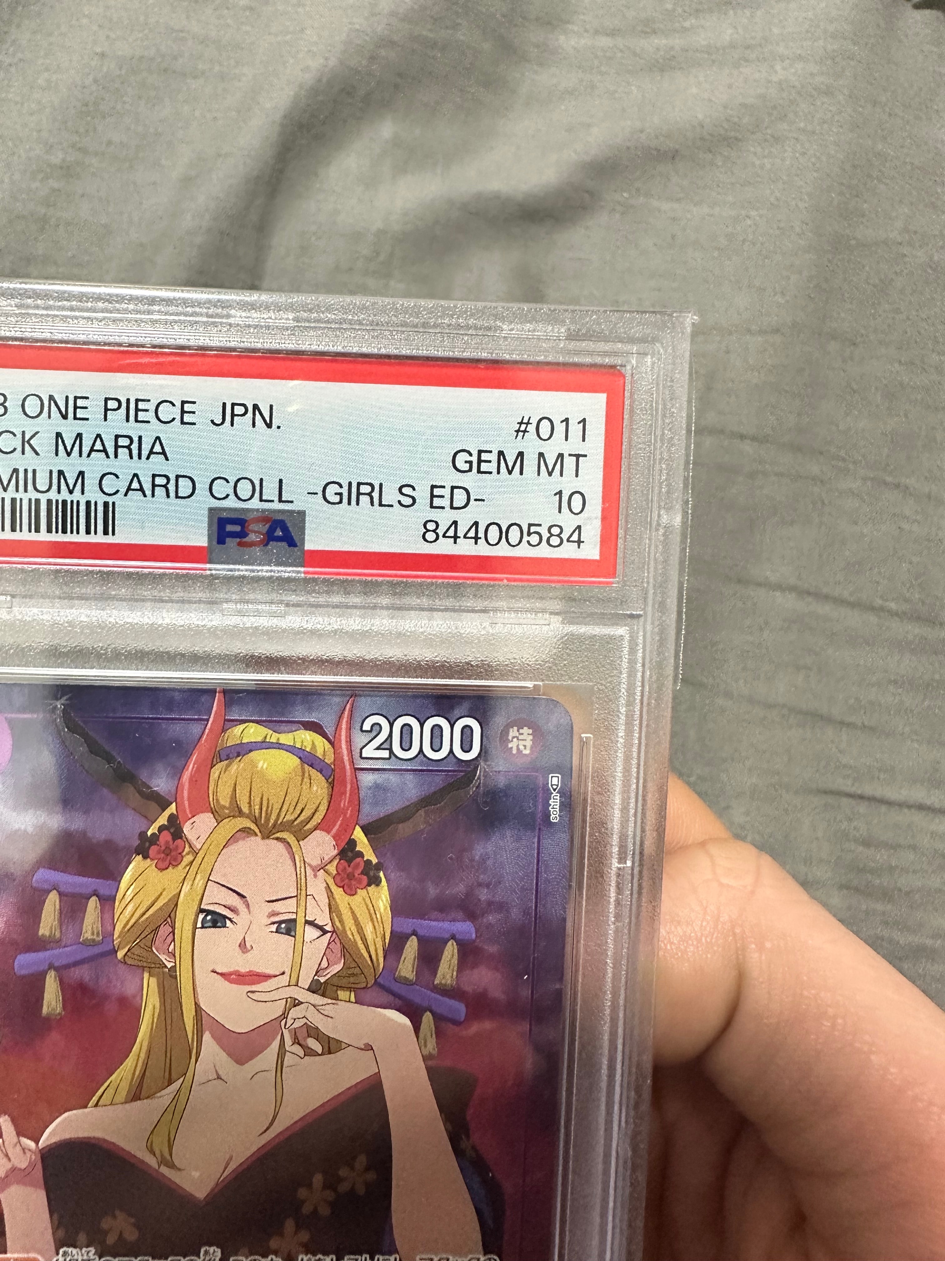 one piece card game in store 2024 ONE PIECE BLACK MARIA # OP08-074 SR TWO LEGENDS CARD  CTKollectables