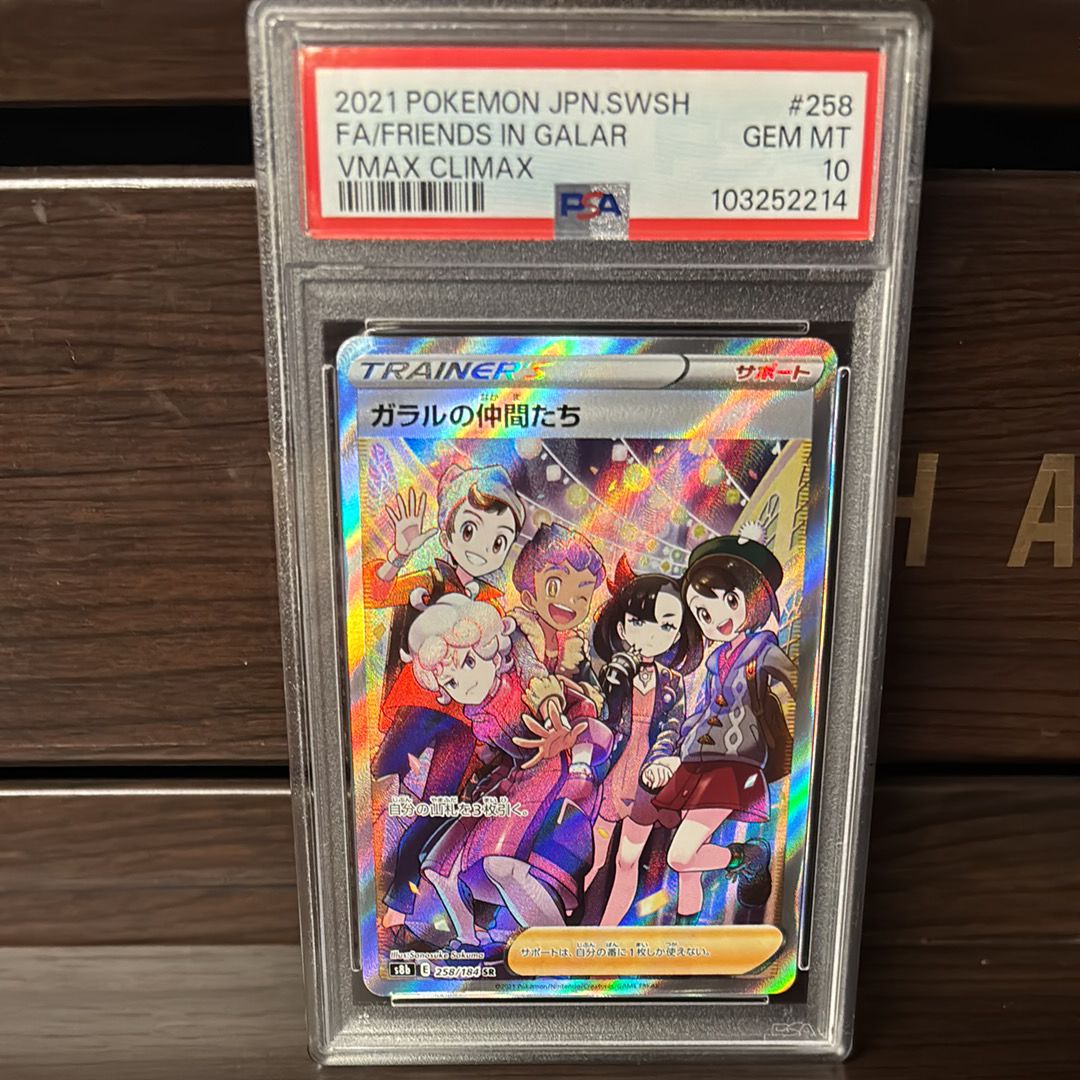 ガラルの仲間たち SR[S8b 258/184](ハイクラスパック「VMAXクライマックス」)