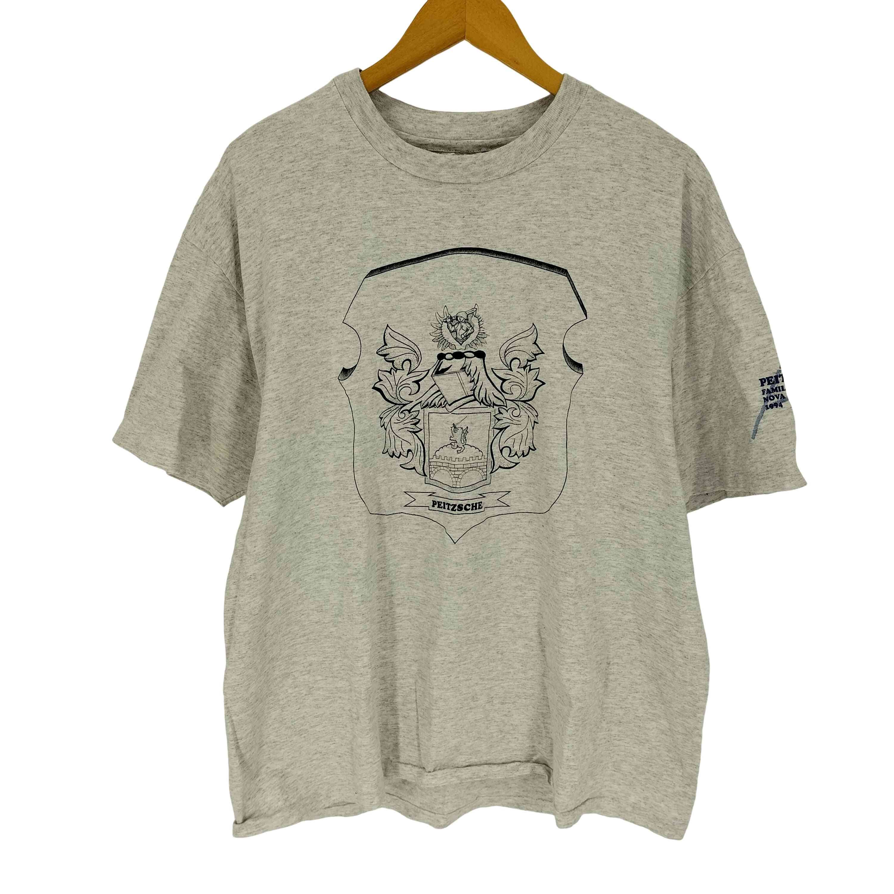 90S USA製 プリント S/S クルーネック Tシャツ【1141285635057】