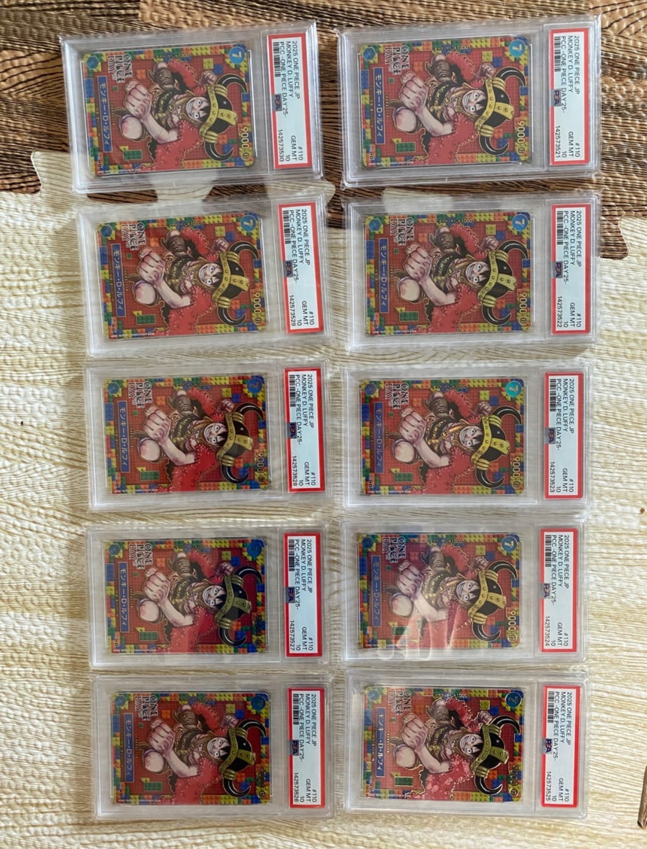 PSA10】ルフィは“海賊王”になる男だ!!! R [OP12-079](プロモーション