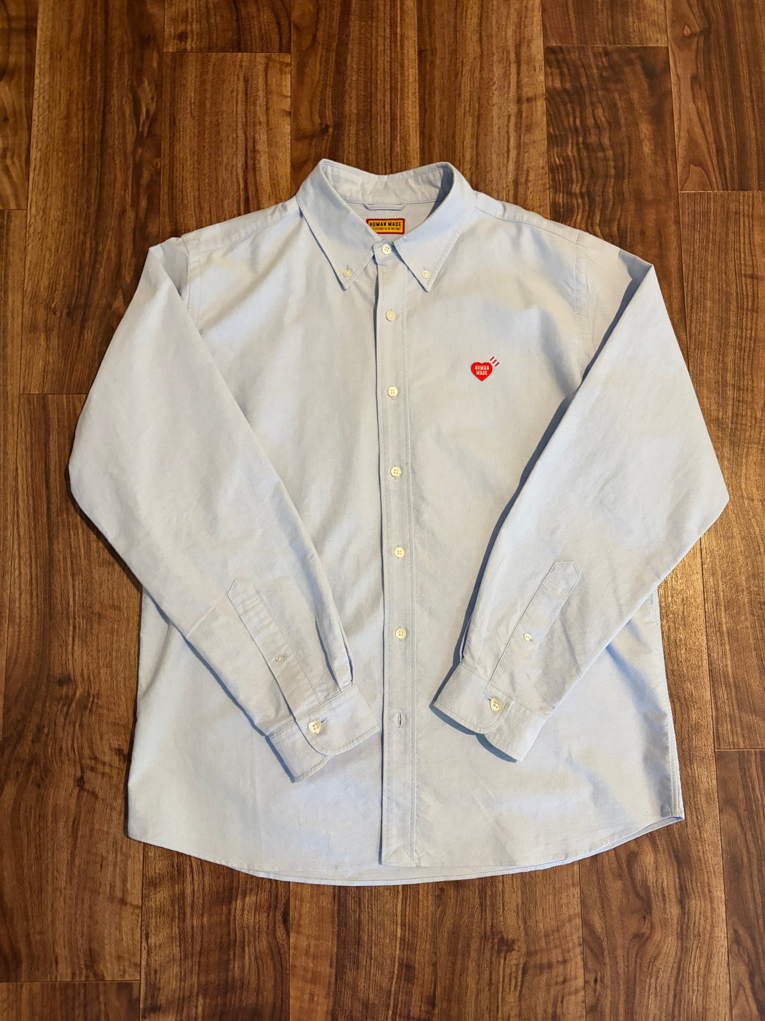 HUMAN MADE Oxford BD L/S Shirt "Blue"