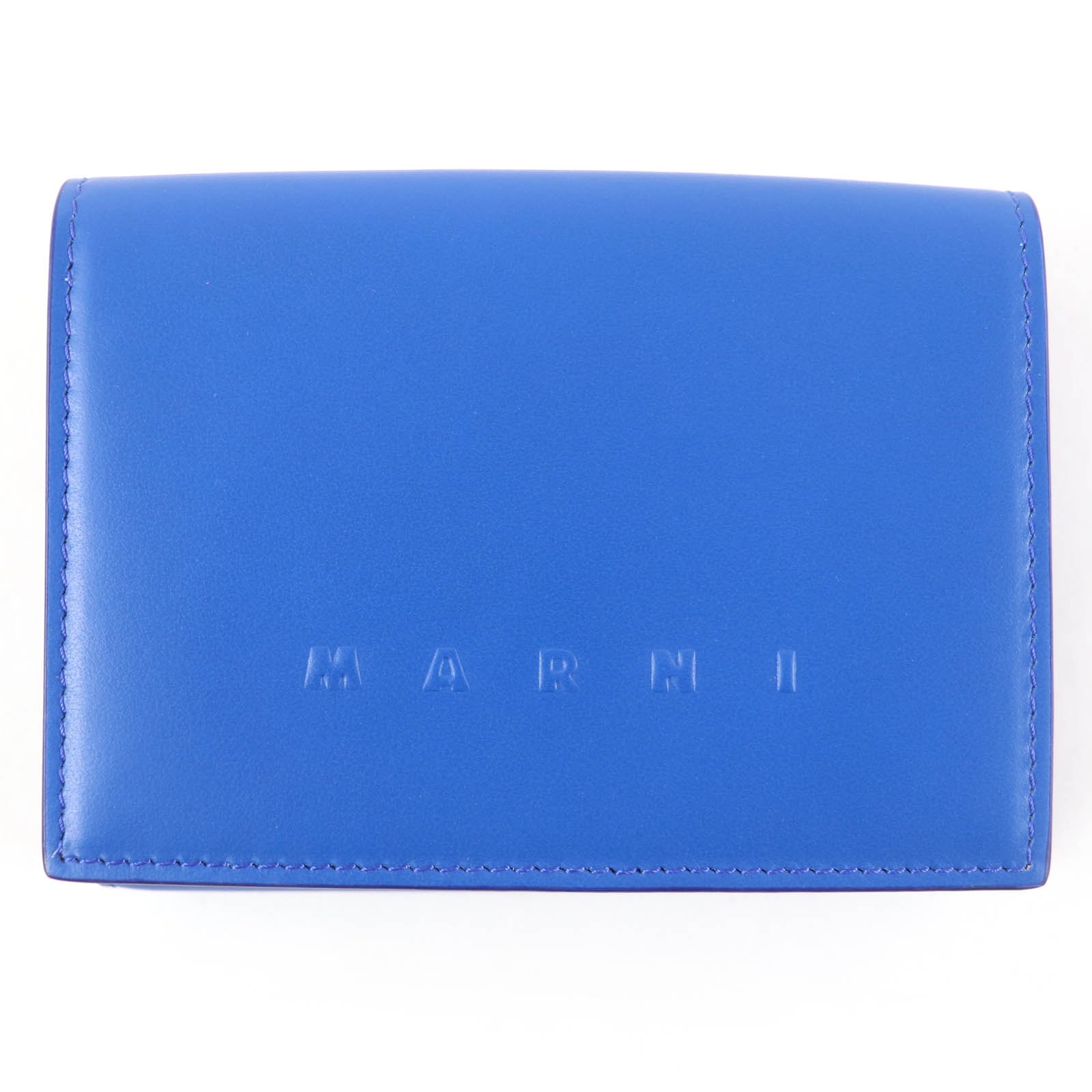 極美品 マルニ トリフォールド コンパクトウォレット PFMI0097Q0