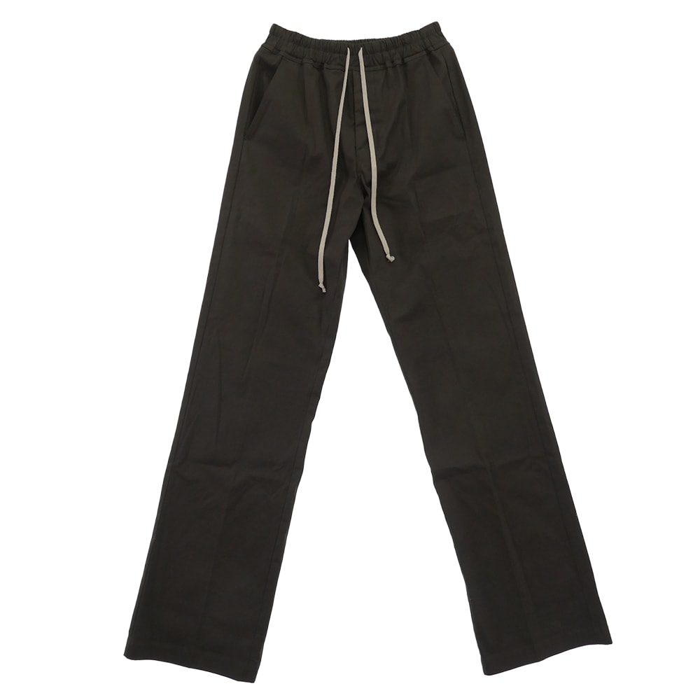 Rick Owens リックオウエンス パンツ 25AW RU02E1378-TE DIETRICH DRAWSTRING ディートリッヒ ドローストリング パンツ DARKDUST TE素材 チャコール系 IT/46【中古】