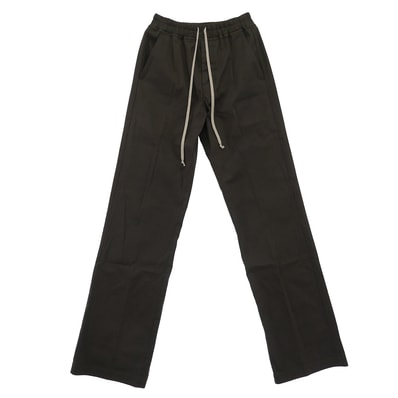 Rick Owens リックオウエンス パンツ 25AW RU02E1378-TE DIETRICH DRAWSTRING ディートリッヒ ドローストリング パンツ DARKDUST TE素材 チャコール系 IT/46【中古】