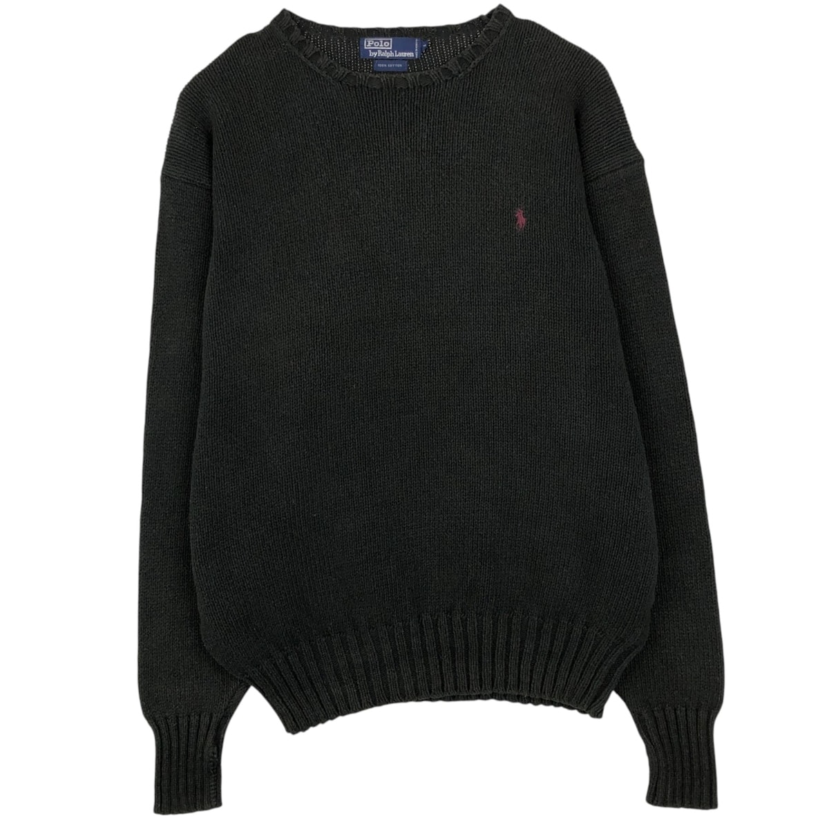 古着 ラルフローレン Ralph Lauren POLO by Ralph Lauren コットンニットセーター メンズXL相当/eaa637264