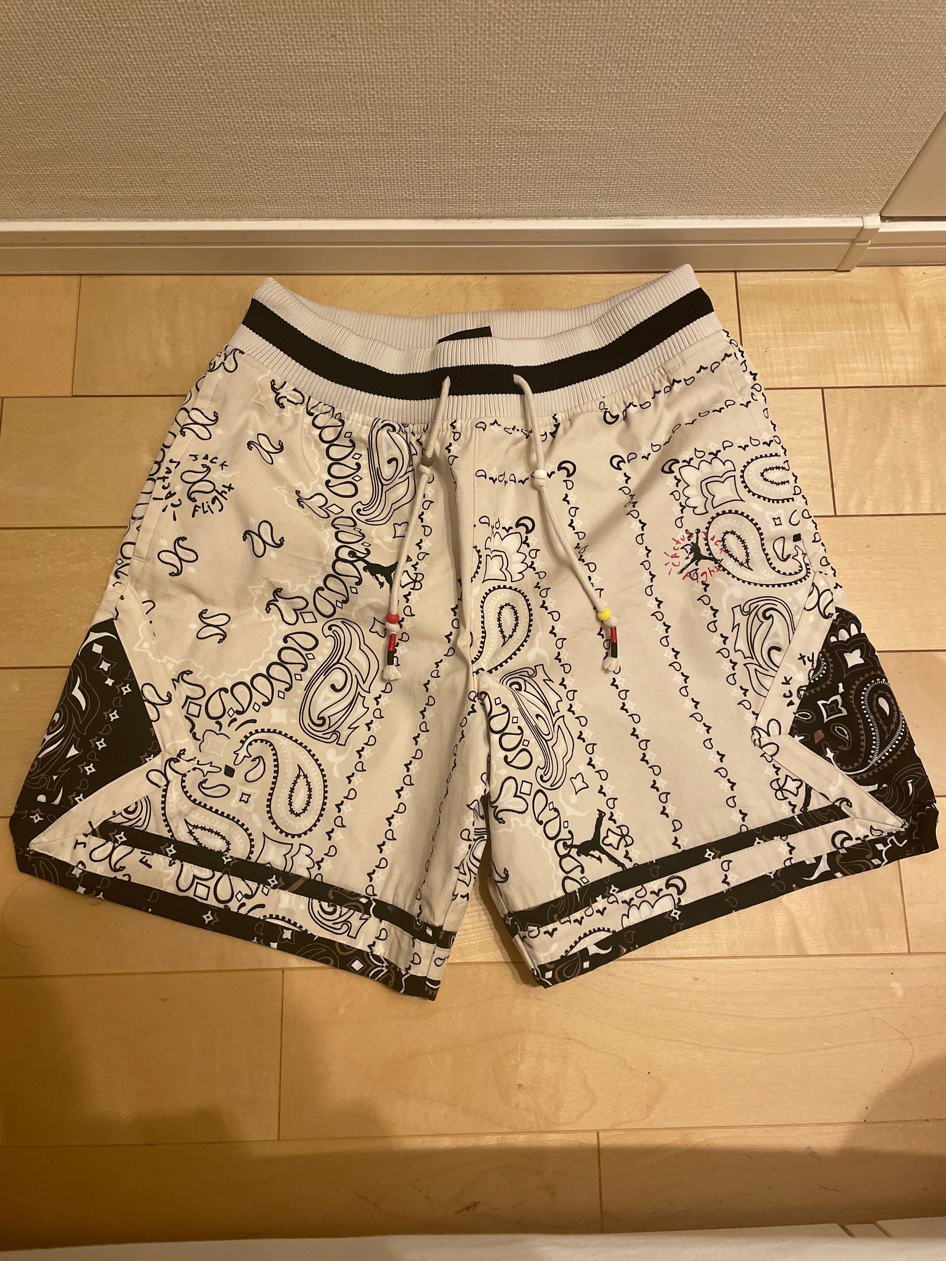 Travis Scott x Air Jordan Brand M J TS Short "Orewood/Black"