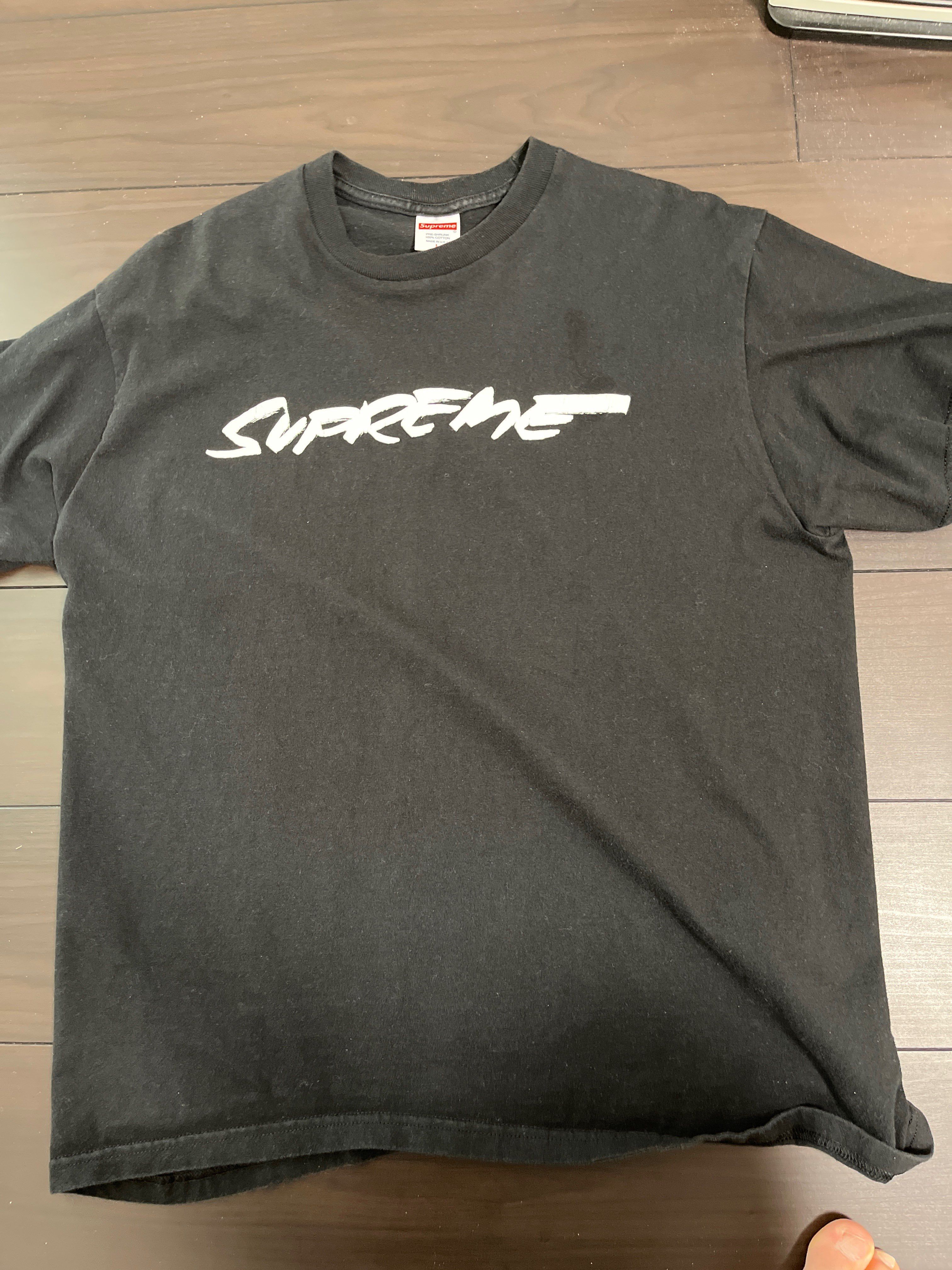 Supreme Futura Logo Tee "Black"