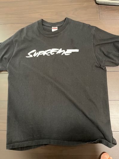 Supreme Futura Logo Tee "Black"