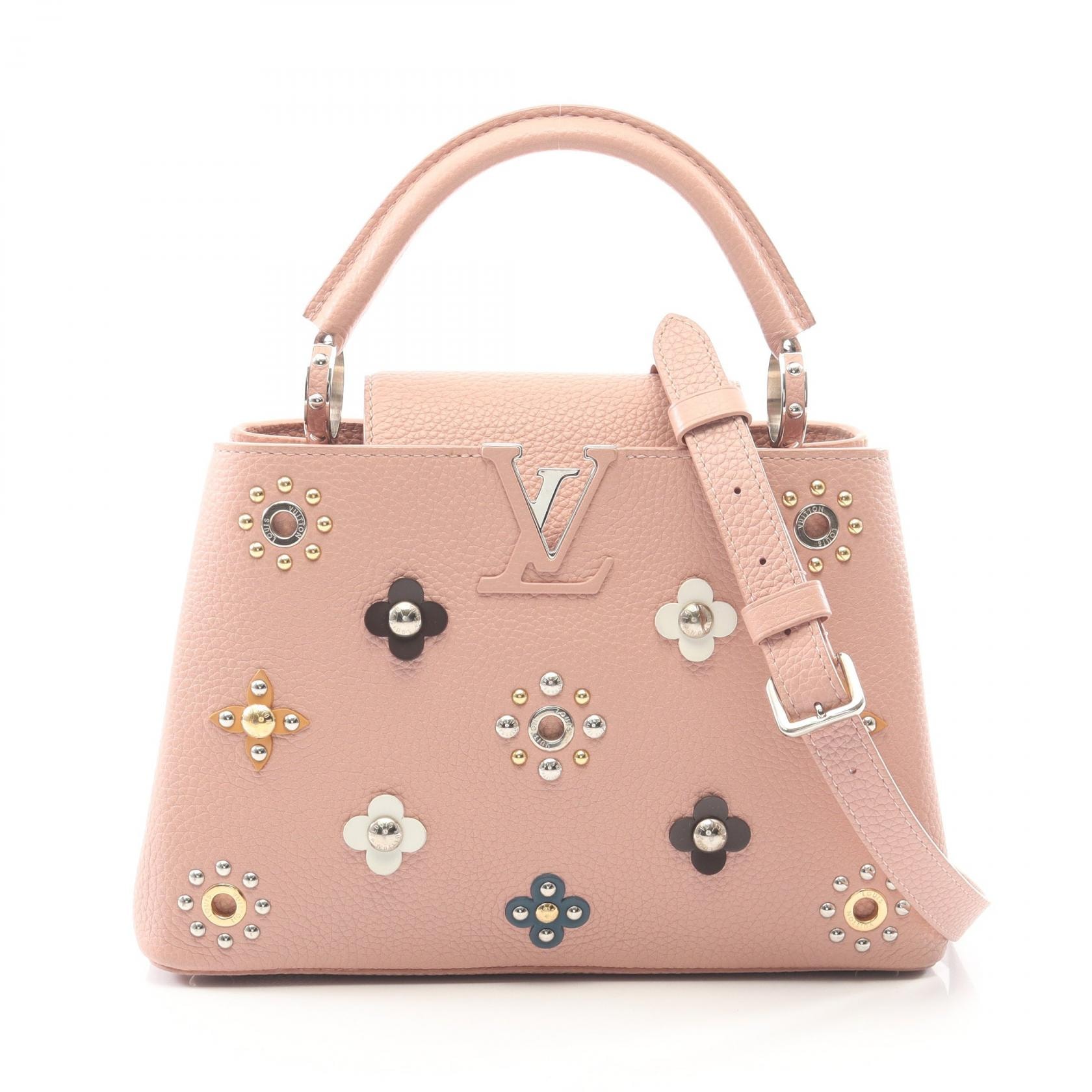 ルイ・ヴィトン LOUIS VUITTON カプシーヌBB 2WAY ハンドバッグ バッグ レザー トリヨンレザー トリヨンレザー マグノリア レディース ピンク系 M54310 【中古】
