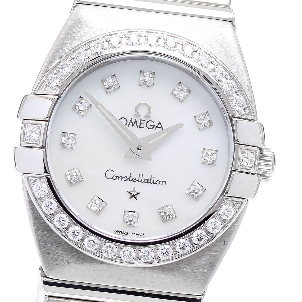 ☆美品 オメガ コンステレーション ブラッシュ レディース 【中古】