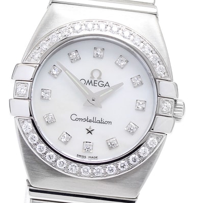 ☆美品 オメガ コンステレーション ブラッシュ レディース 【中古】