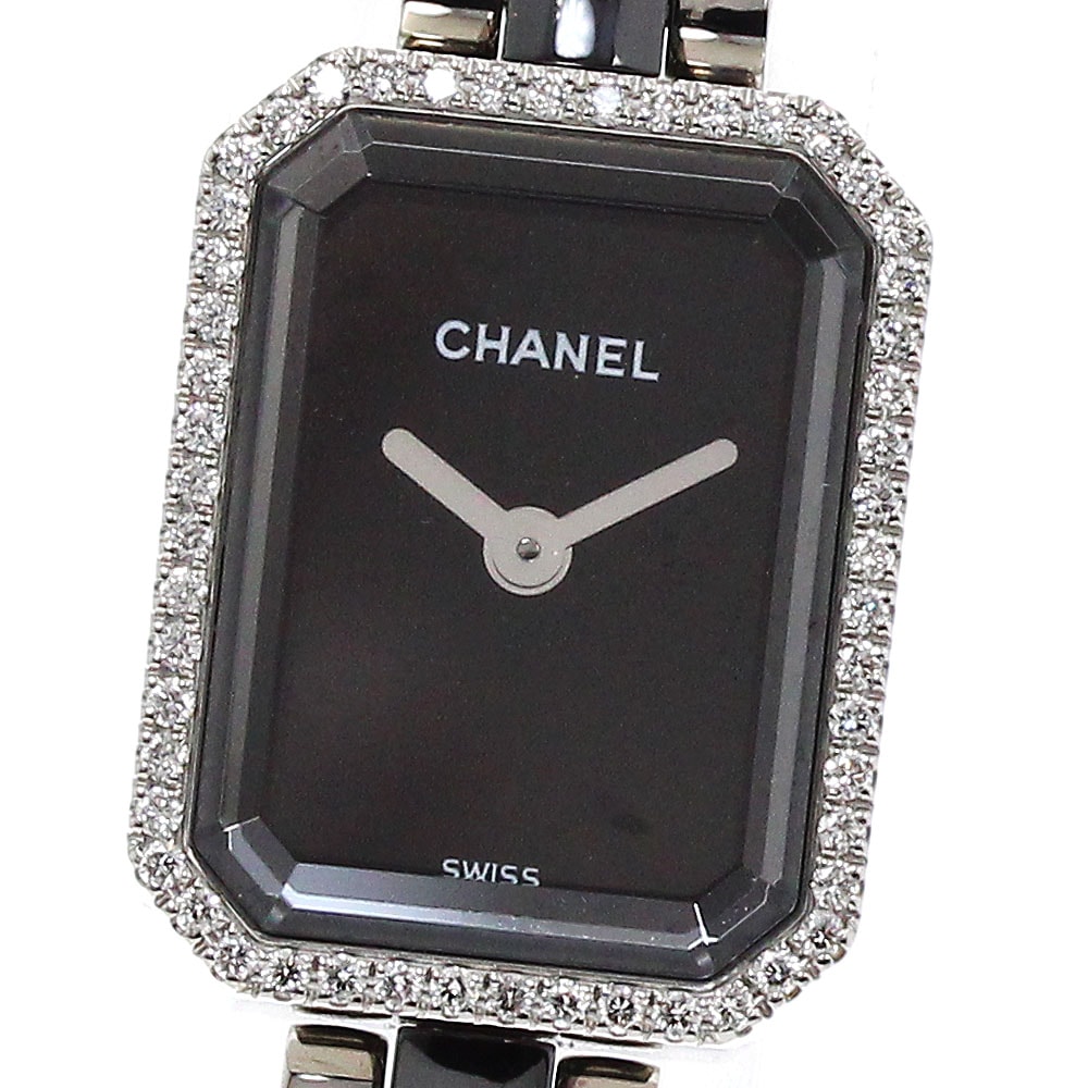 シャネル プルミエール ダイヤベゼル H2163 レディース 【中古】