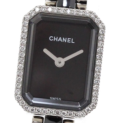 シャネル プルミエール ダイヤベゼル H2163 レディース 【中古】