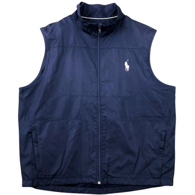 古着 ラルフローレン Ralph Lauren POLO GOLF ポロゴルフ ウォームアップベスト メンズXL相当/eaa640582