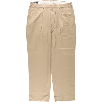 古着 ラルフローレン Ralph Lauren POLO by Ralph Lauren ツータック スラックスパンツ メンズw37相当/eaa666998