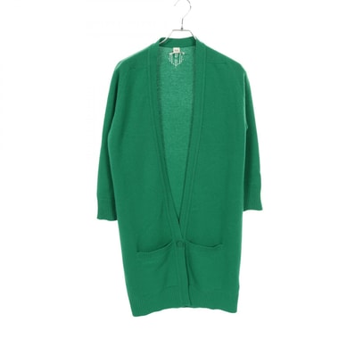 エルメス HERMES カーディガン 衣料品 トップス カシミヤ レディース グリーン系 【中古】