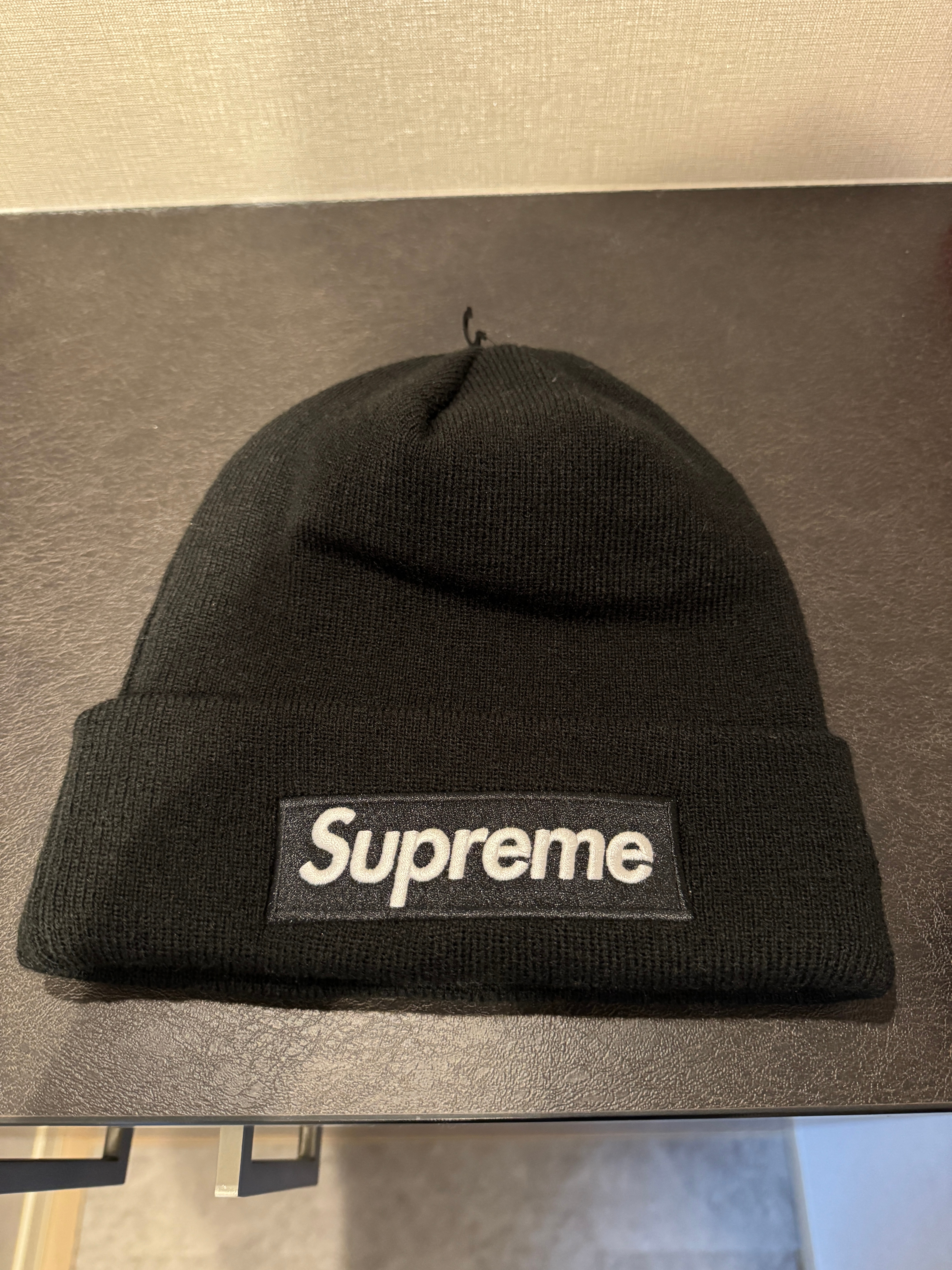Supreme New Era Box Logo Beanie "Black" (24FW)