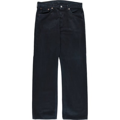古着 リーバイス Levi's 501-0165 ブラックデニム ストレートデニムパンツ メンズw34相当/eaa611986