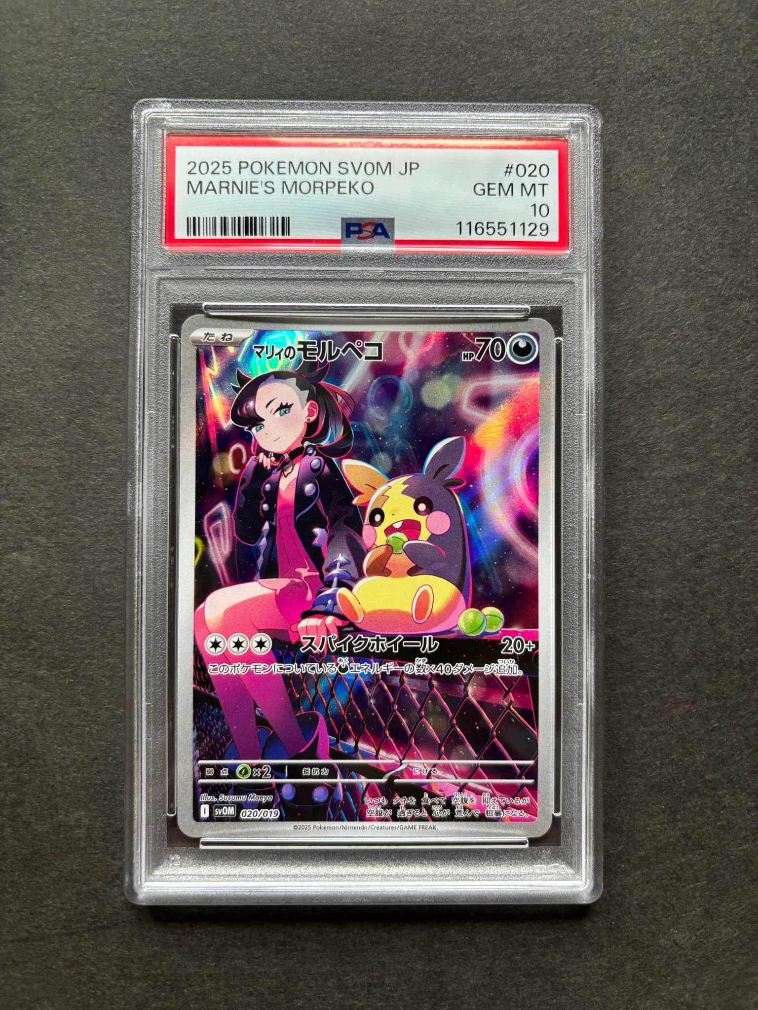 PSA10】マリィのモルペコ [SVOM 020/019](スターターセットex「マリィ