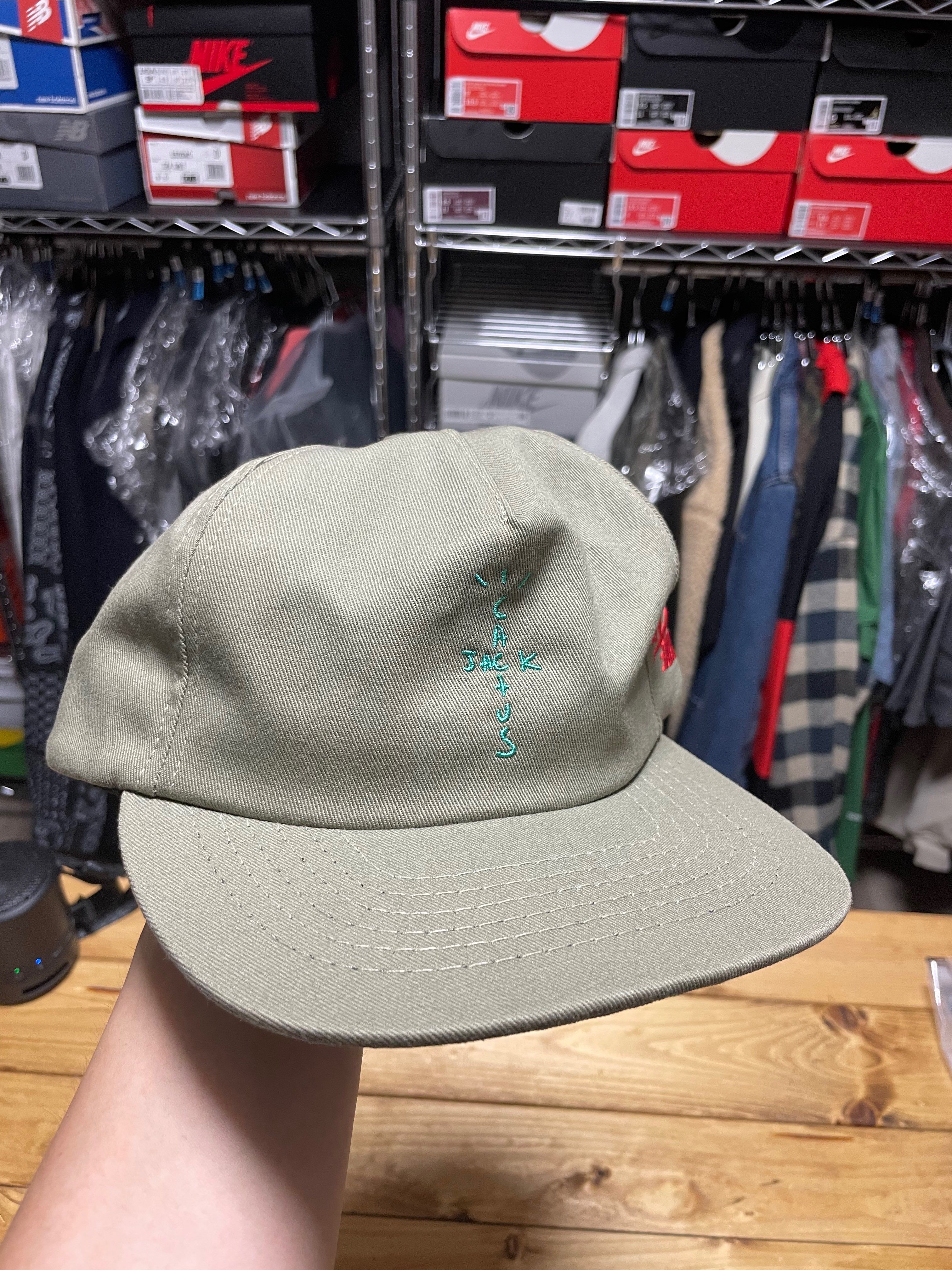 Air Jordan x Travis Cactus Jack Highest Hat "Olive"