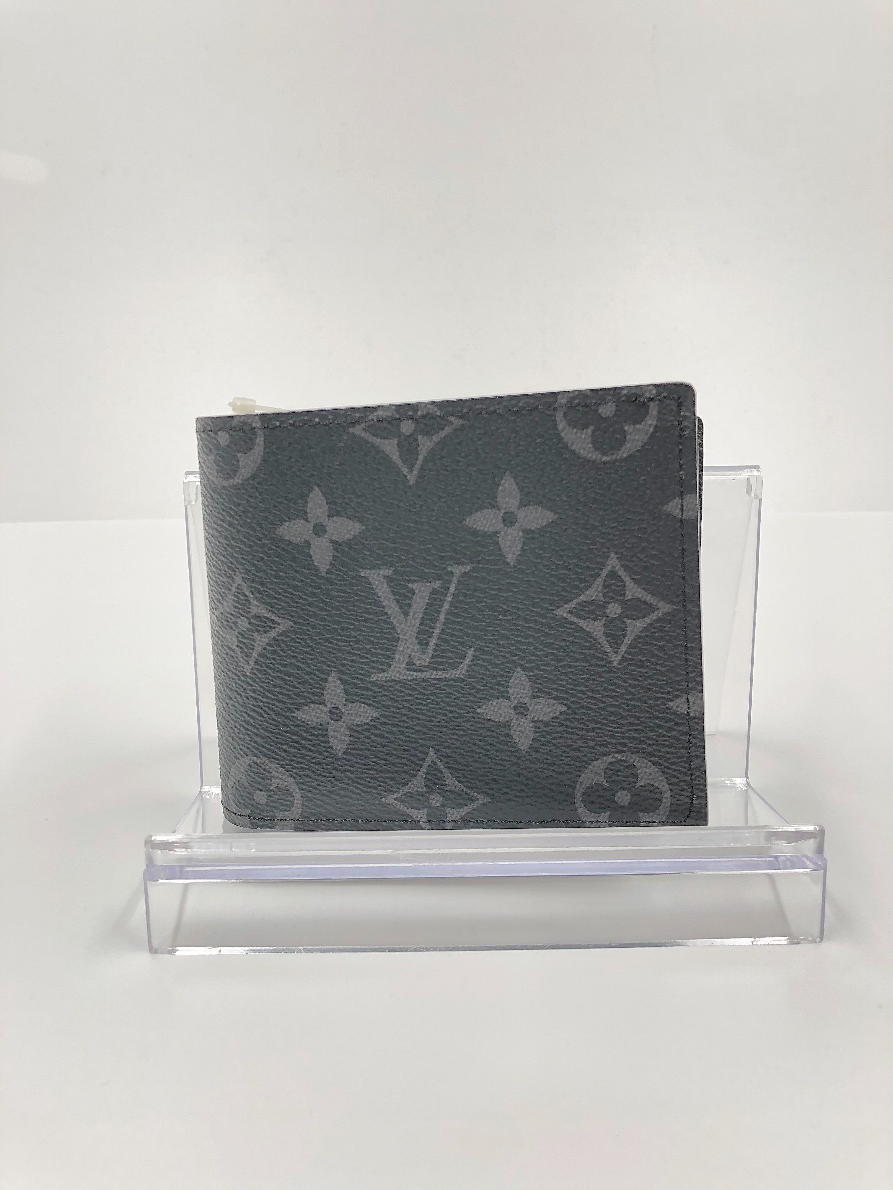 Louis Vuitton Brazza Wallet NM Monogram Eclipse