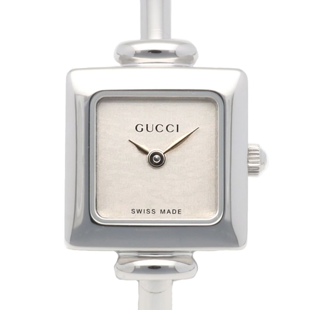 グッチ 腕時計 時計 ステンレススチール 1900L クオーツ 磨き直し済 レディース 1年保証 GUCCI 中古