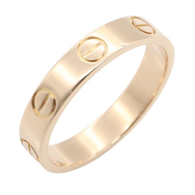カルティエ CARTIER ミニラブリング リング・指輪 ジュエリー K18PG(ピンクゴールド) メンズ レディース ゴールド系 B4085200 【中古】