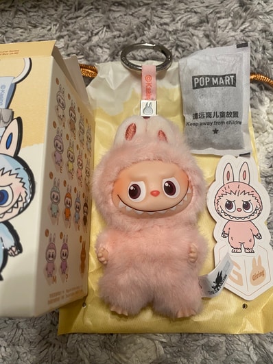 POP MART THE MONSTERS (LABUBU) Pin for Love Series-Vinyl Plush Pendant (A-M) G