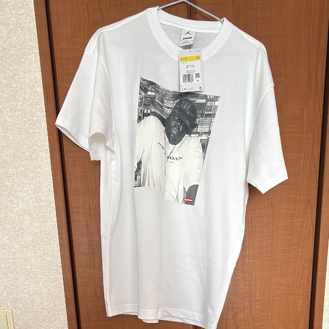 シュプリーム x ジョーダン ビギー エスエス トップ "ホワイト"