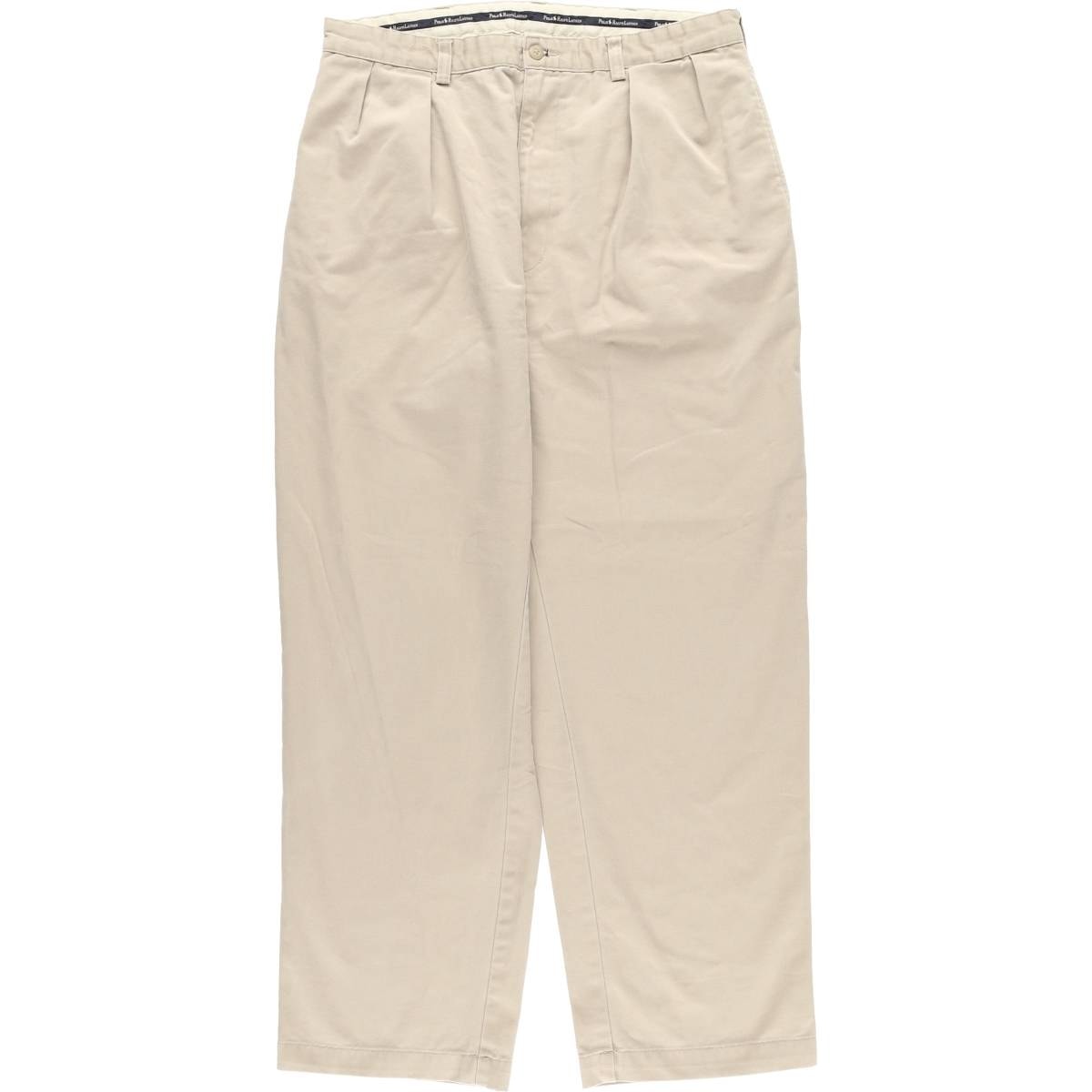 古着 ラルフローレン Ralph Lauren Polo Ralph Lauren ツータック チノパンツ メンズw34相当/eaa605118