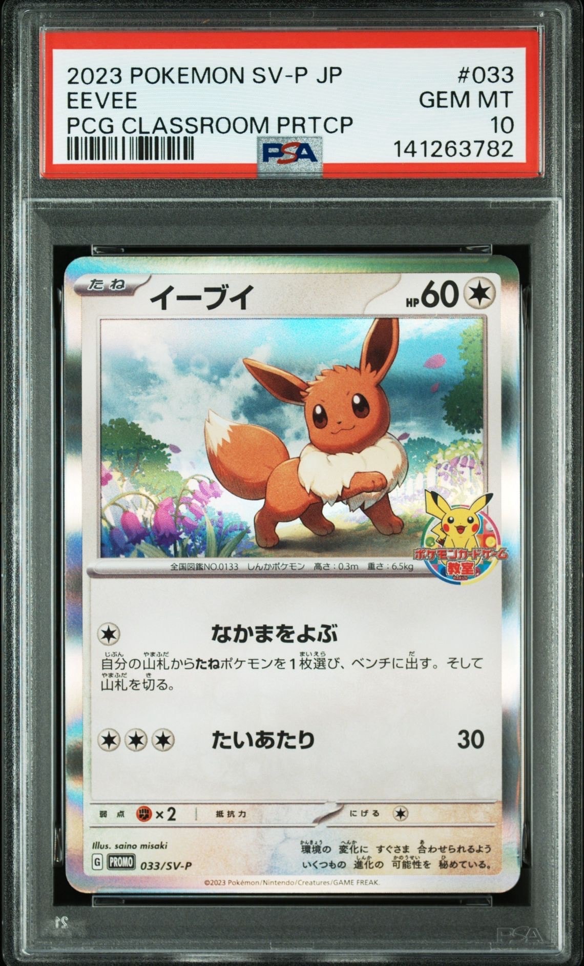 イーブイ: プロモ [SV-P 033](「 ポケモンカードゲーム教室」プロモーションカード「SV-P」)