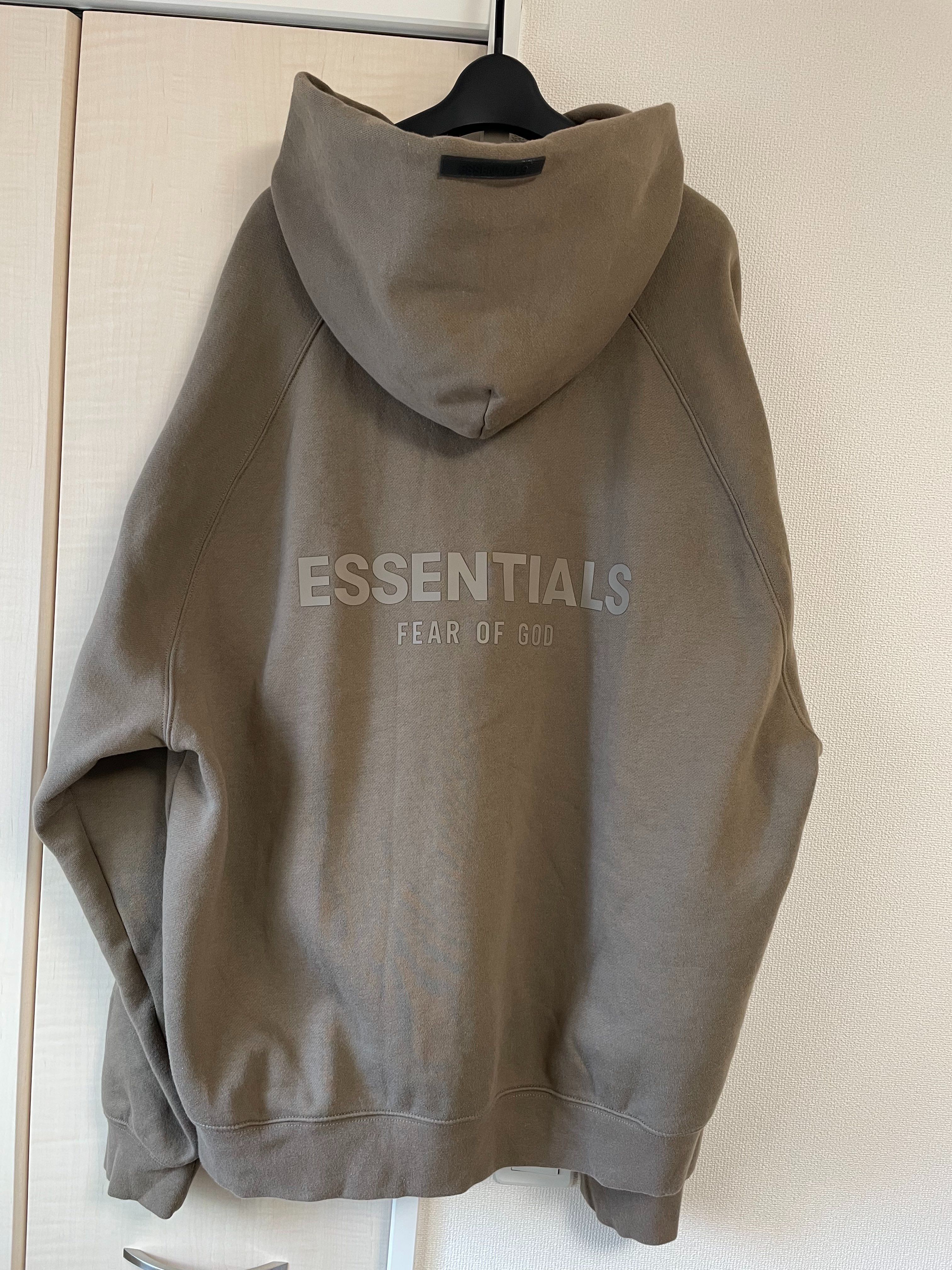 FEAR OF GOD ESSENTIALS PULLOVER HOODIE "Harvest"