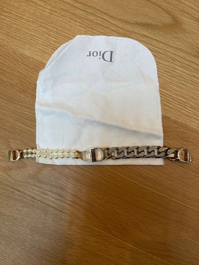 Dior x Sacai Bracelet Brass & Resin Pearl