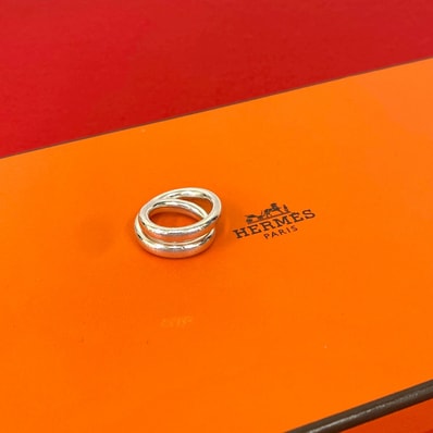 HERMES エルメス ヴェルティージュ シルバー925 リング・指輪 8号 シルバー
36907