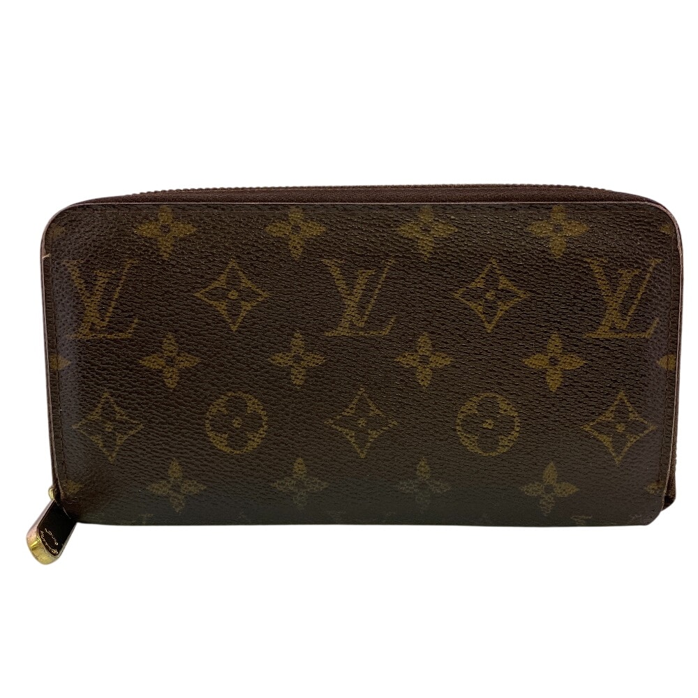 ルイヴィトン LOUIS VUITTON 長財布 モノグラム ジッピーウォレット ラウンドファスナー M60017 ブラウン