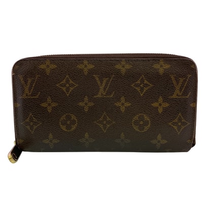 ルイヴィトン LOUIS VUITTON 長財布 モノグラム ジッピーウォレット ラウンドファスナー M60017 ブラウン