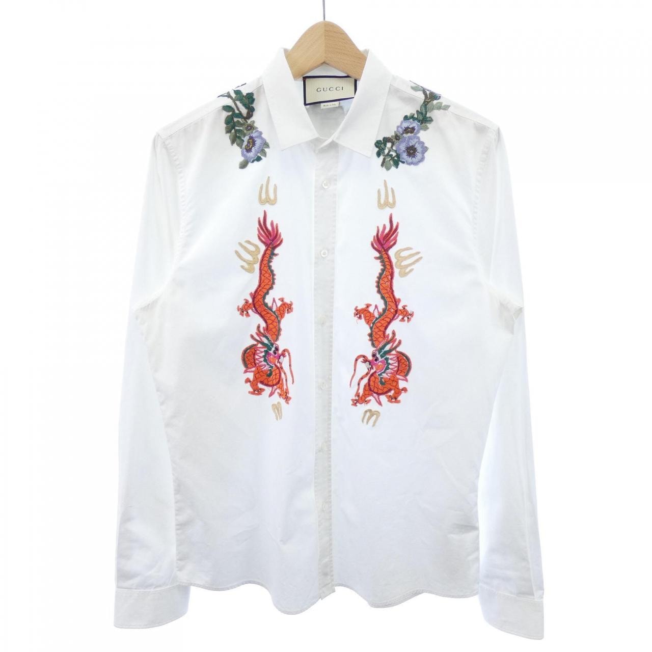 C (やや傷や汚れあり)】グッチ GUCCI 463424 Z349C シャツの古着・中古