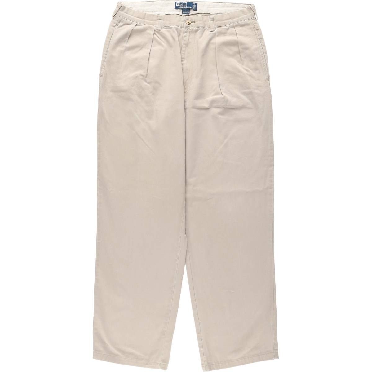 古着 ラルフローレン Ralph Lauren Polo Ralph Lauren ANDREW PANT ツータック チノパンツ メンズw34相当/eaa663497