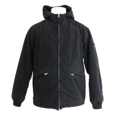 Stone Island 41631 Micro Fleece David Light-TC Hooded Jacket - 23FW "Black"