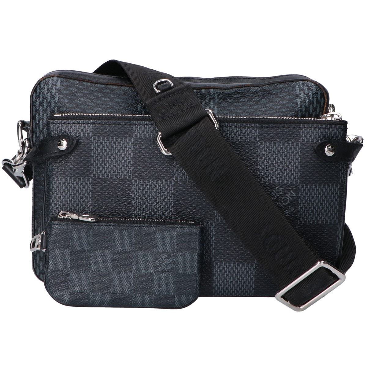 ルイヴィトン N50017 ダミエグラフィット 3D トリオメッセンジャー