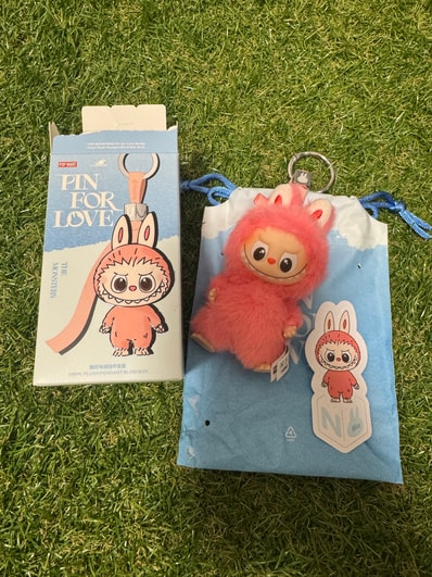 POP MART THE MONSTERS (LABUBU) Pin for Love Series-Vinyl Plush Pendant (N-Z) N