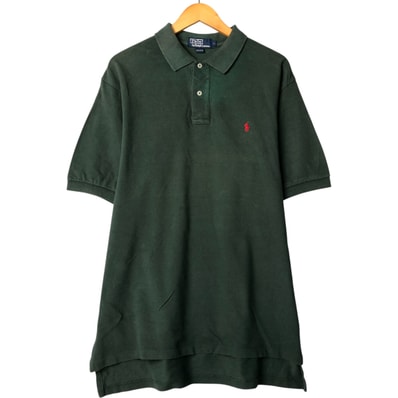 古着 90年代 ラルフローレン Ralph Lauren POLO by Ralph Lauren 半袖 ポロシャツ USA製 メンズL相当 ヴィンテージ/eaa582107