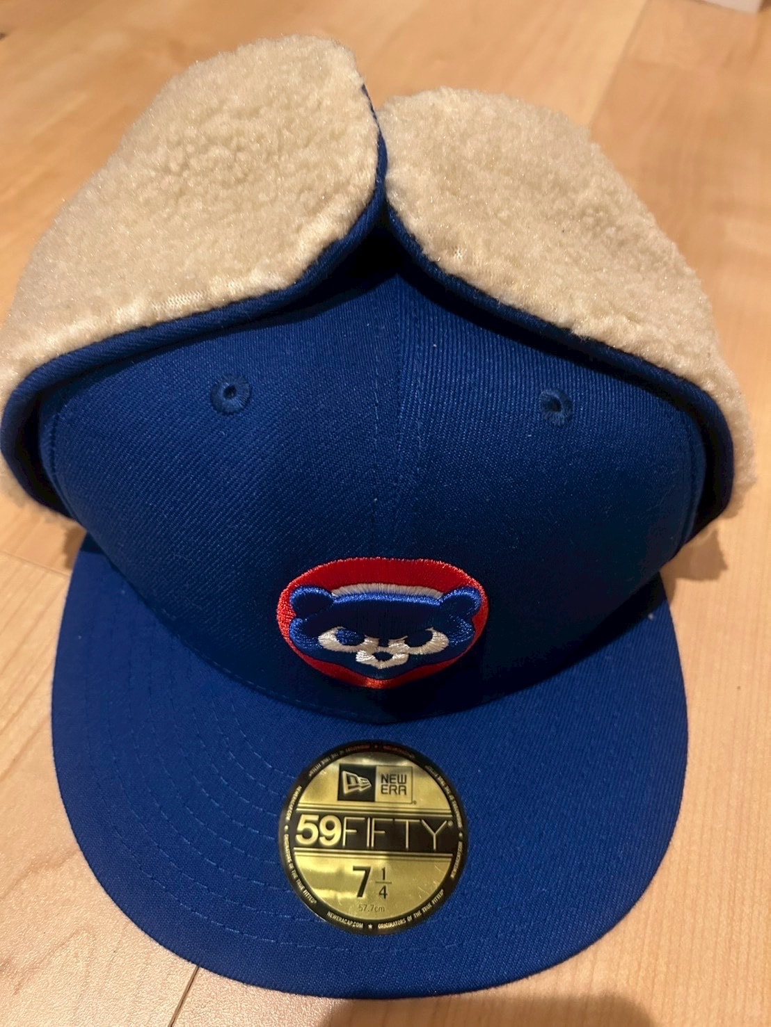 NEW ERA 59Fifty Dog Ear Chicago Cubs Cooperstown "Light Royal"