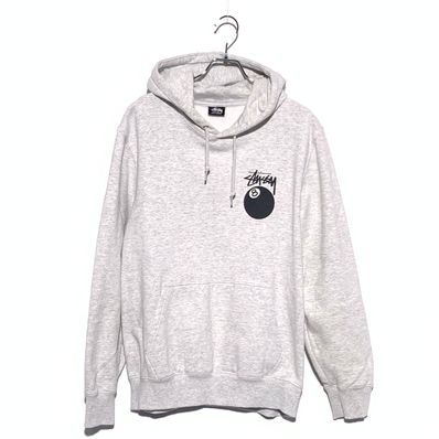 STUSSY 8 BALL HOODIE Grey
