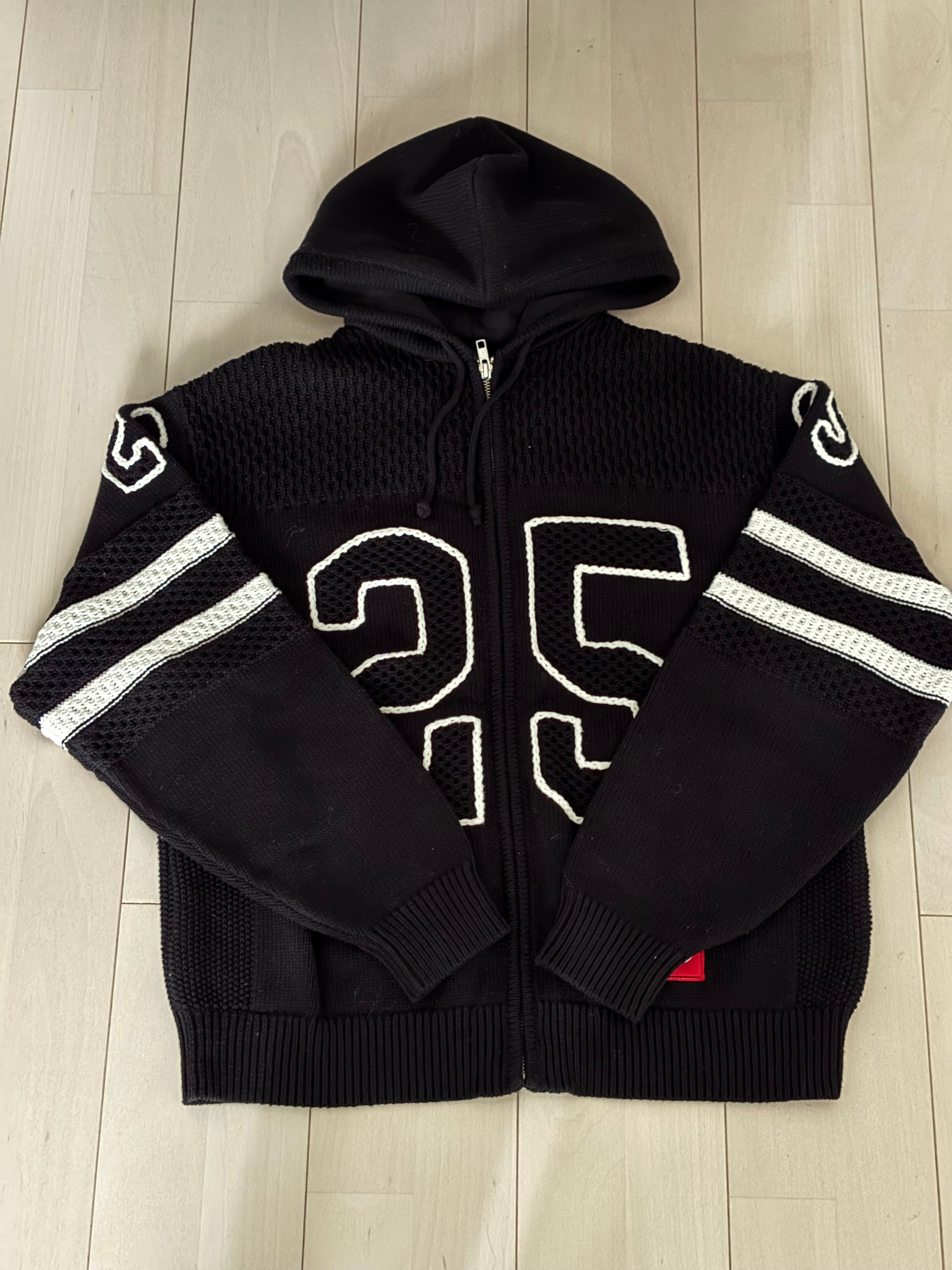 Supreme Sport Zip Up Hooded Sweater "Black"