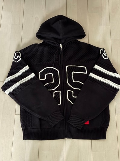 Supreme Sport Zip Up Hooded Sweater "Black"