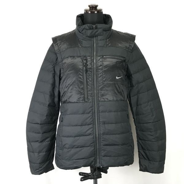 ナイキ/NIKE★75%ダウンジャケット【women’s size -L/黒/black】Jacket/Jumper◆BH121